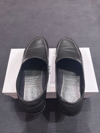 Zapatos planos El Corte Inglés negros mujer