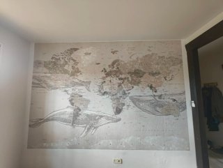 Colocación de papel pintado y asesoramiento