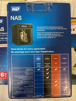 DiscoDuro WD Red 6TB NAS Nuevo (3 unidades)