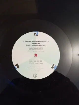 Frankie Goes To Hollywood Warriors 12 Ztas 25