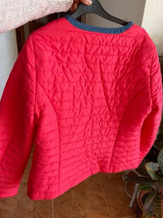 Chaqueta Anne Weyburn Roja Talla L