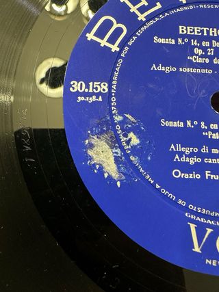 Vinilo Tres Sonatas para Piano de Beethoven