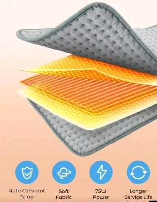 Manta Eléctrica Teckwe Lavable Nueva