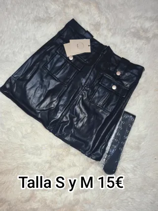 Falda efecto piel Talla S y M