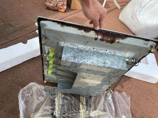 Placa de gas para horno