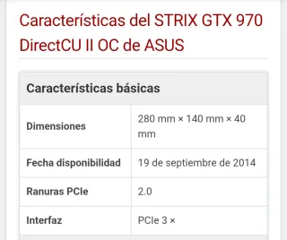 ASUS GeForce GTX 970 Strix OC 4GB