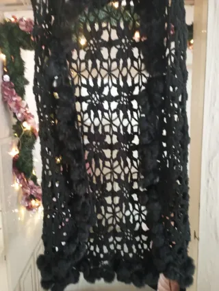 Smanicato traforato con dettagli in lapen