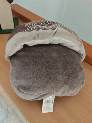 Calientapies Cojín Ser Feliz en perfecto estado