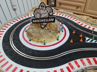 Diorama Scalextric Crono Rally