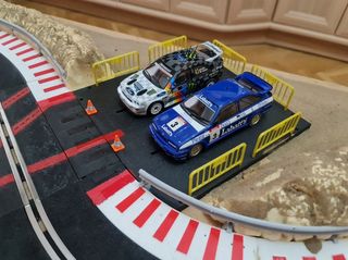 Diorama Scalextric Crono Rally