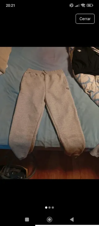 Pantalón chándal Fred Perry Gris XL