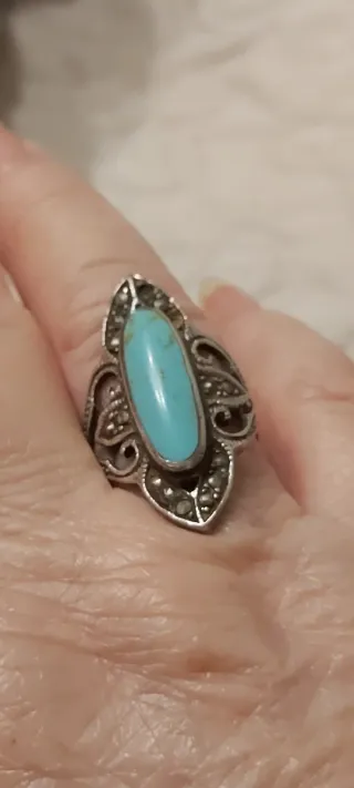 Conjunto Joyas Plata925, Turquesa