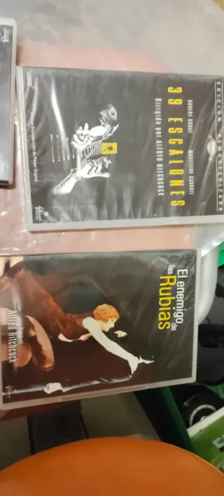 Pack 4 Películas DVD Alfred Hitchcock, dos sin abr