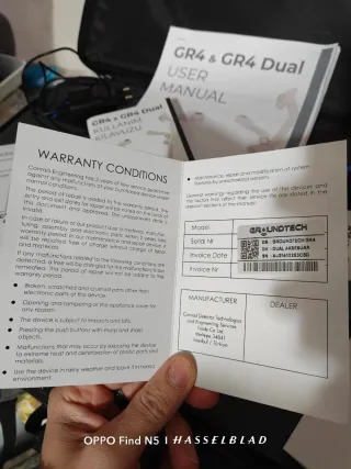 Groundtech GR-4 Dual 3D Scanner + PI