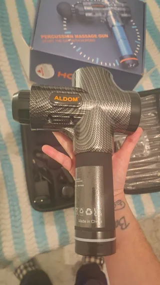 Pistola Masaje Percusión Hoposo