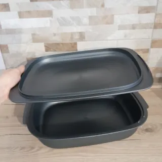 Contenitore da forno grigio