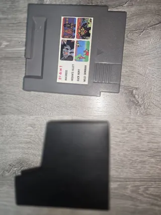 Consola Nintendo NS-81 Beige/Gris vintage.