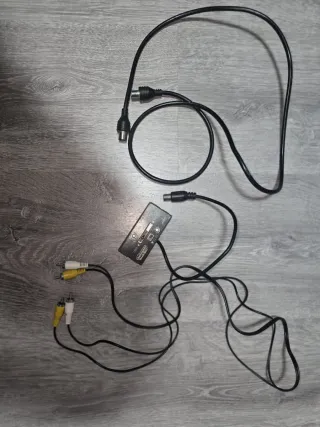 Consola Nintendo NS-81 Beige/Gris vintage.