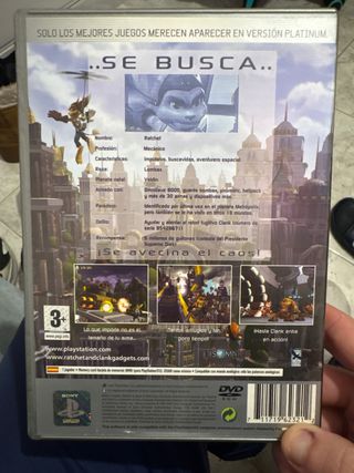 Ratchet & Clank PS2 Platinum