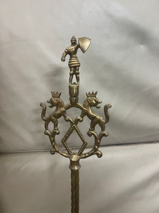 Antigua Balanza Bronce Clásica