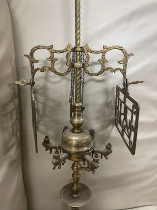 Antigua Balanza Bronce Clásica