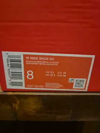 Zapatillas Nike Shox R4 Talla 39