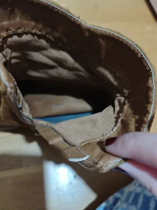 Botines marrones plataforma talla 37