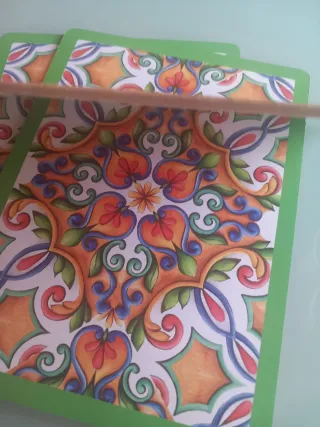 Set 3 Tovagliette Fantasia Favignana 30 x 40 cm