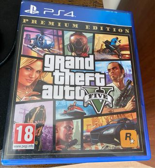 Consola PS4 + 2 Mandos + GTA V