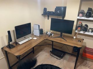 Mesa Escritorio Madera y Metal