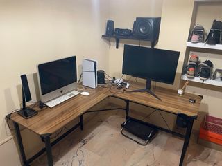 Mesa Escritorio Madera y Metal