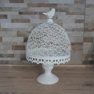 Alzatina con campana decorativa