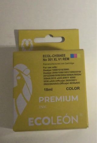 Cartucho Tinta ECOLEÓN 301 XL V1 REM Color
