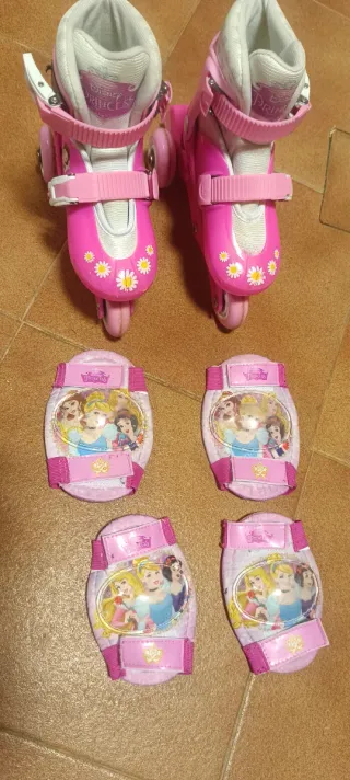 Patines Princesas Disney Niña Talla Ajustable