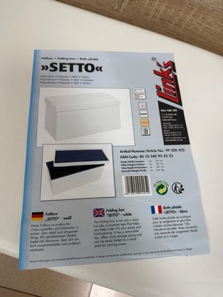 Baúl Puff Almacenaje Grande Nuevo