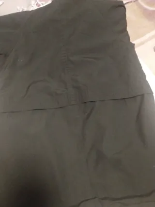 Cazadora verde con forro de cuadros