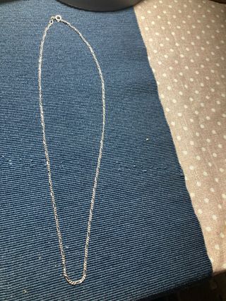 Cadena de plata fina
