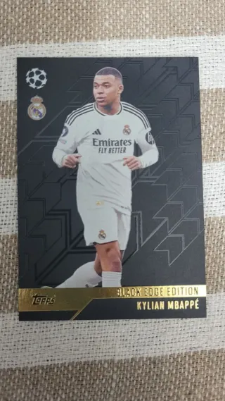 Tarjeta Kylian Mbappé Edición Black