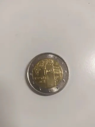 España 2021 moneda 2 euros