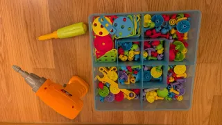 Juego Construcción Infantil con Caja