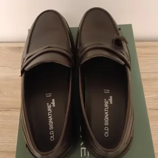 Mocassini uomo OLD SIGNATURE pelle 42