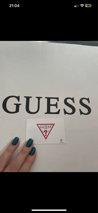 Botas Guess borreguito negras y blancas nuevas