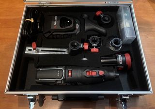 Taladradora-Lijadora Parkside Performance 12V.