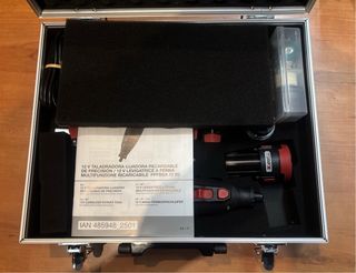 Taladradora-Lijadora Parkside Performance 12V.