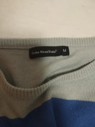 Jersey Zara Man Rayas Talla M