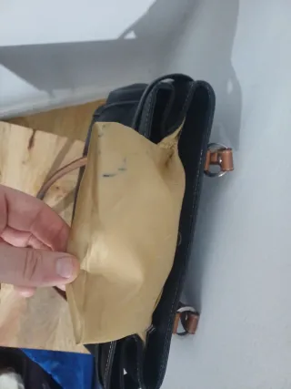 Bolso El Potro Negro y Marrón.