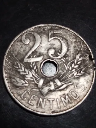 Moneda 25 Céntimos