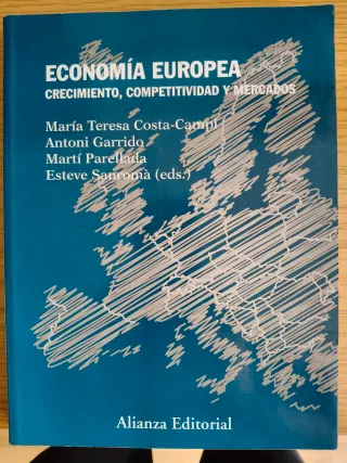 Libro de economía cada uno a 6€
