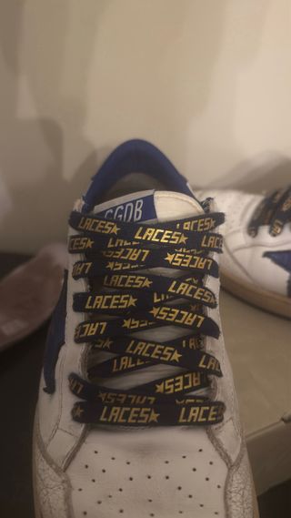 Golden Goose Ball Star Azul Blanco