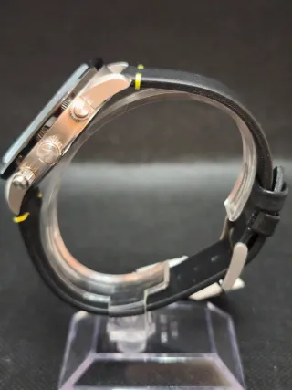 Reloj Emporio Armani Cronógrafo Hombre Negro/Plata